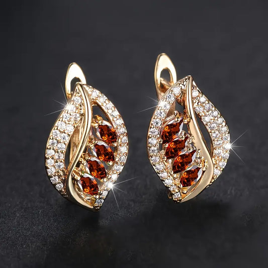 Isola Rosavere Earrings | Gold 16k