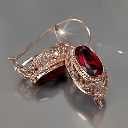 Talessia Rougefort Earrings | Rose Gold 14k