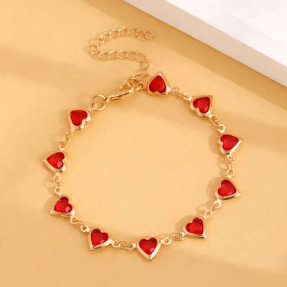 Ophelyra Garnetelle Bracelet | Gold 14k