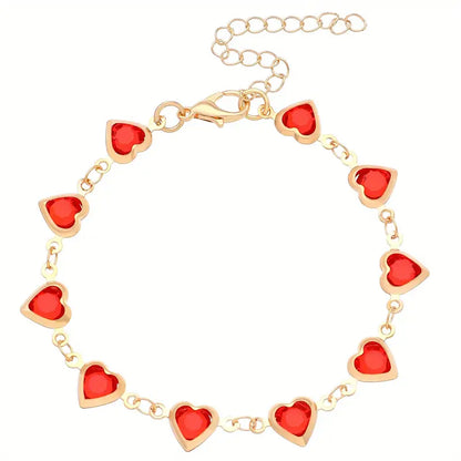 Ophelyra Garnetelle Bracelet | Gold 14k