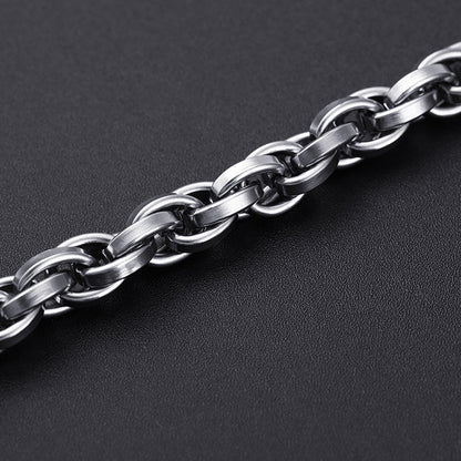 Riven Knox Bracelet | White Gold 16k