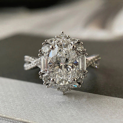 Kaia Bellemont Ring | White Gold 18k