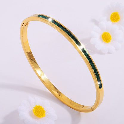 Liora Bellanotte Bracelet Purple | Gold 16k