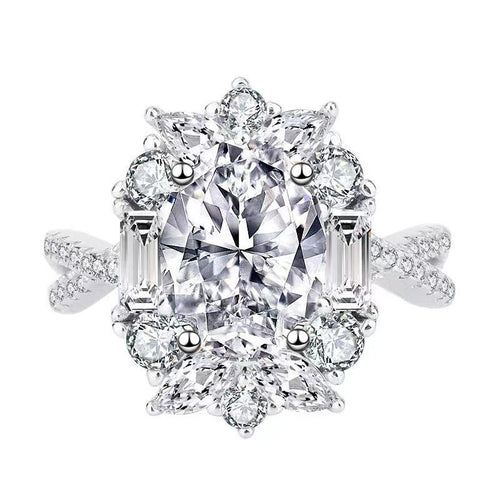 Kaia Bellemont Ring | White Gold 18k