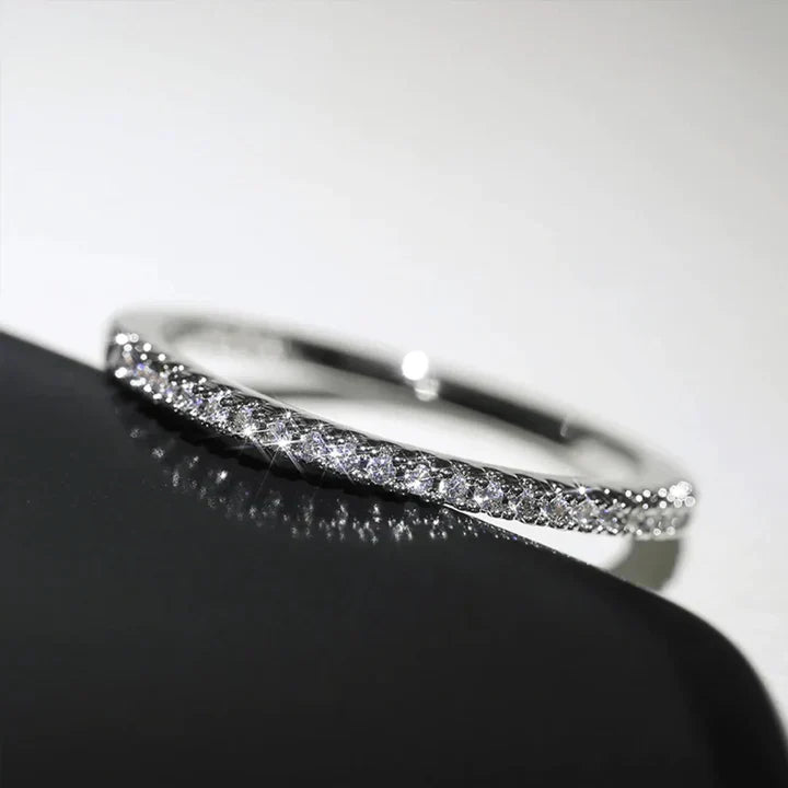 Palmina Verdalis Ring | White Gold 18k